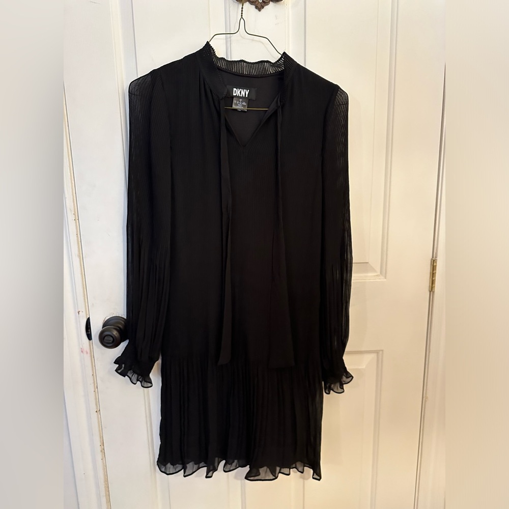 DKNY MIDI Black Dress